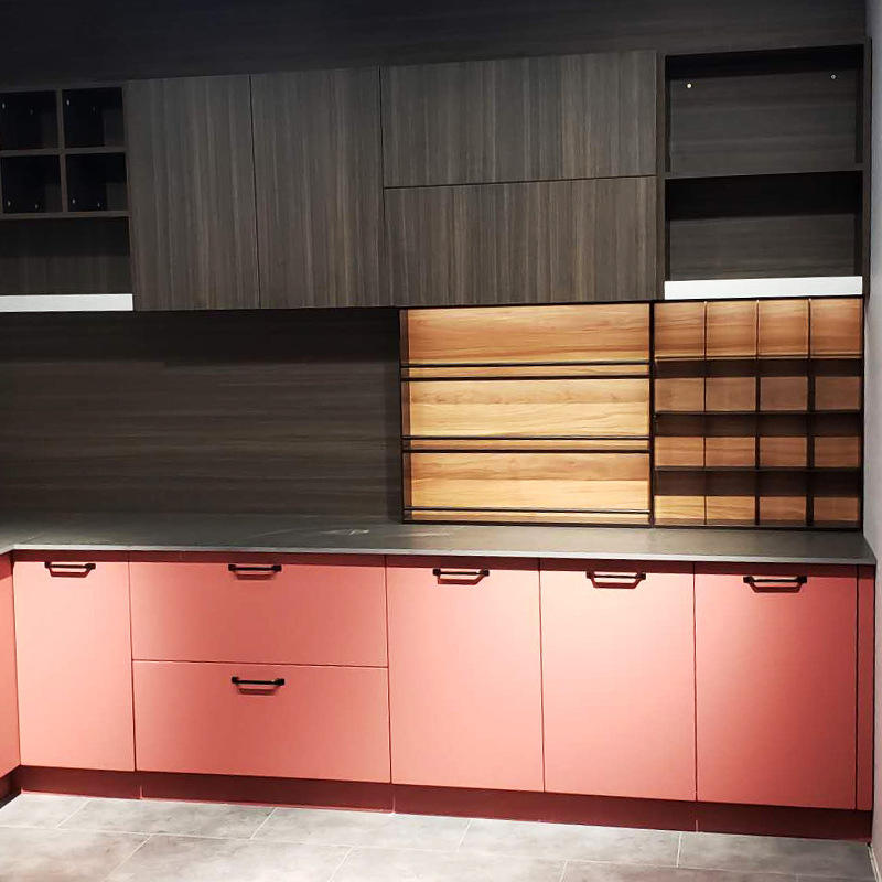 佛山卡丹利欧式简约整体橱柜定制实木橱柜门板壁橱全屋加工定制做