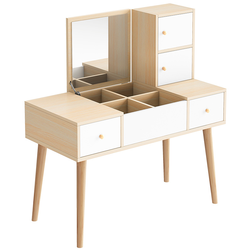 Dressing Table Bedroom Modern Simple Storage Cabinet Integrated Wanghong Economy Small Apartment Dresser Simple Makeup Table