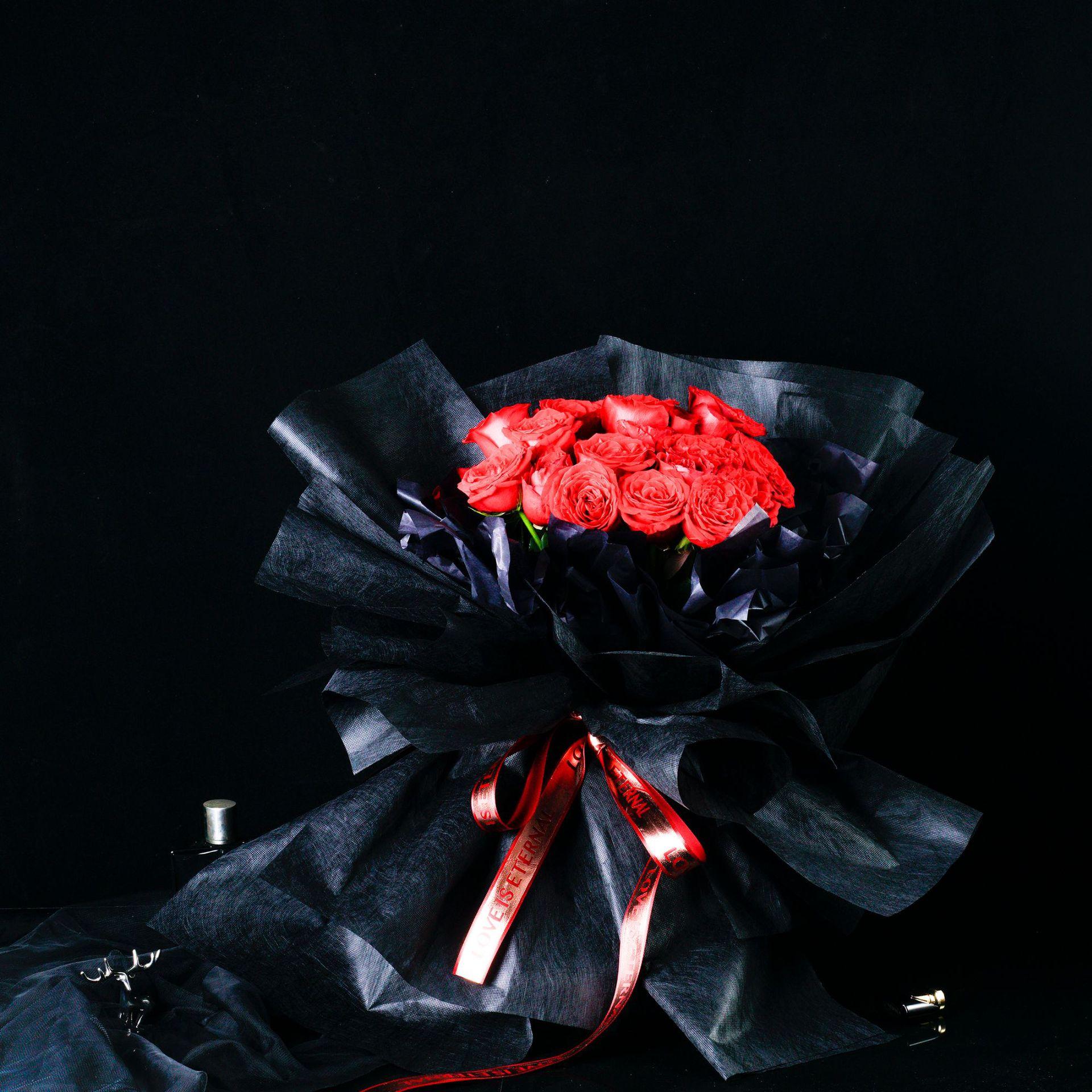 丽之然无纺布棉纸鲜花包装纸包花纸花束包装材料花店花艺纸现货