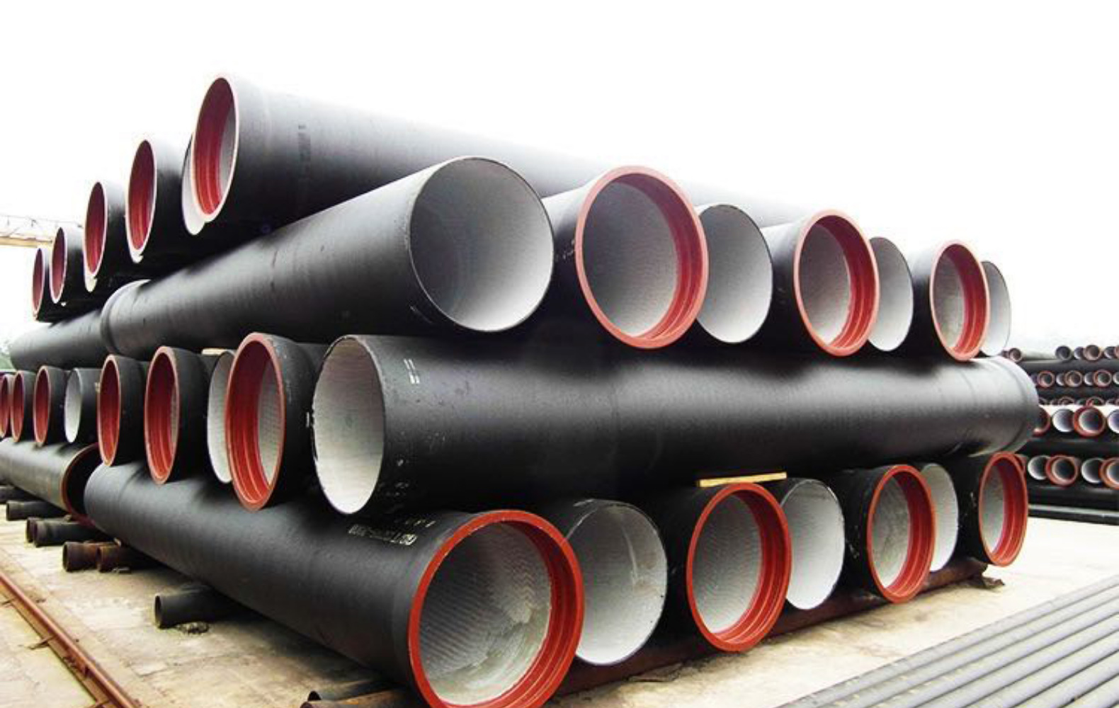 厂家直销球墨铸铁管市政地下排水柔性铸铁管饮用水给水球墨铸铁管