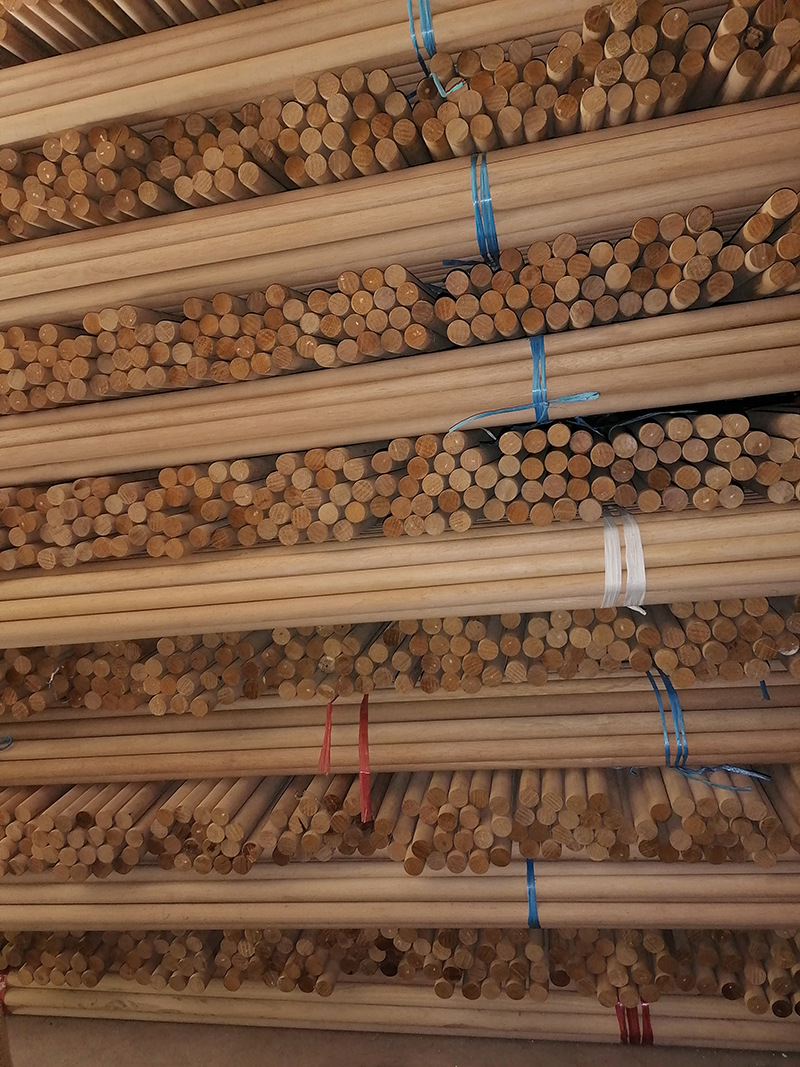 圆木棒实木圆棒diy木棒 圆木条 长木棍 2.4*150cm 大量现货