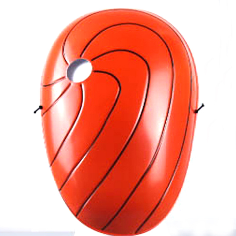 1动漫周边火影阿飞pvc漩涡面具 动漫晓组织忍者道具死神一护