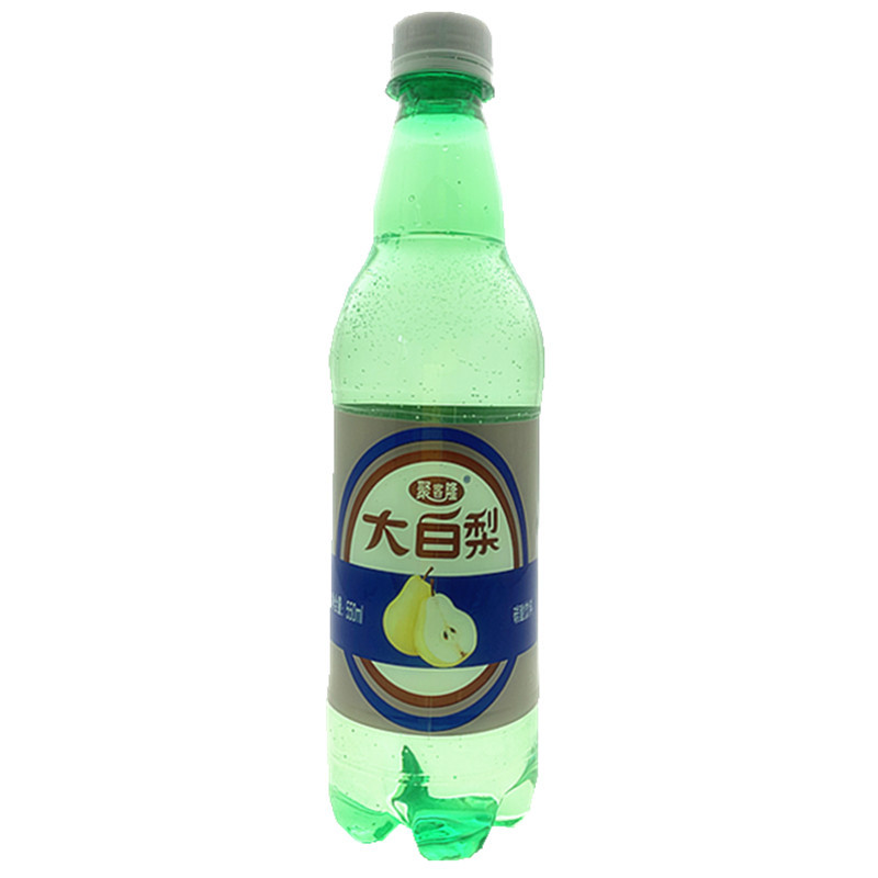 大白梨味汽水整箱12瓶*550ml东北特产儿时果味碳酸老汽水果味饮料