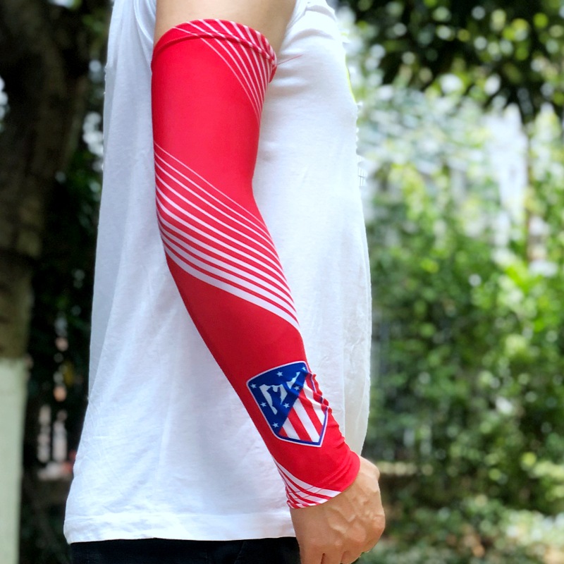 防晒手袖护臂冰袖皇马巴萨尤文巴黎袖套手臂套袖开车骑行-阿里巴巴