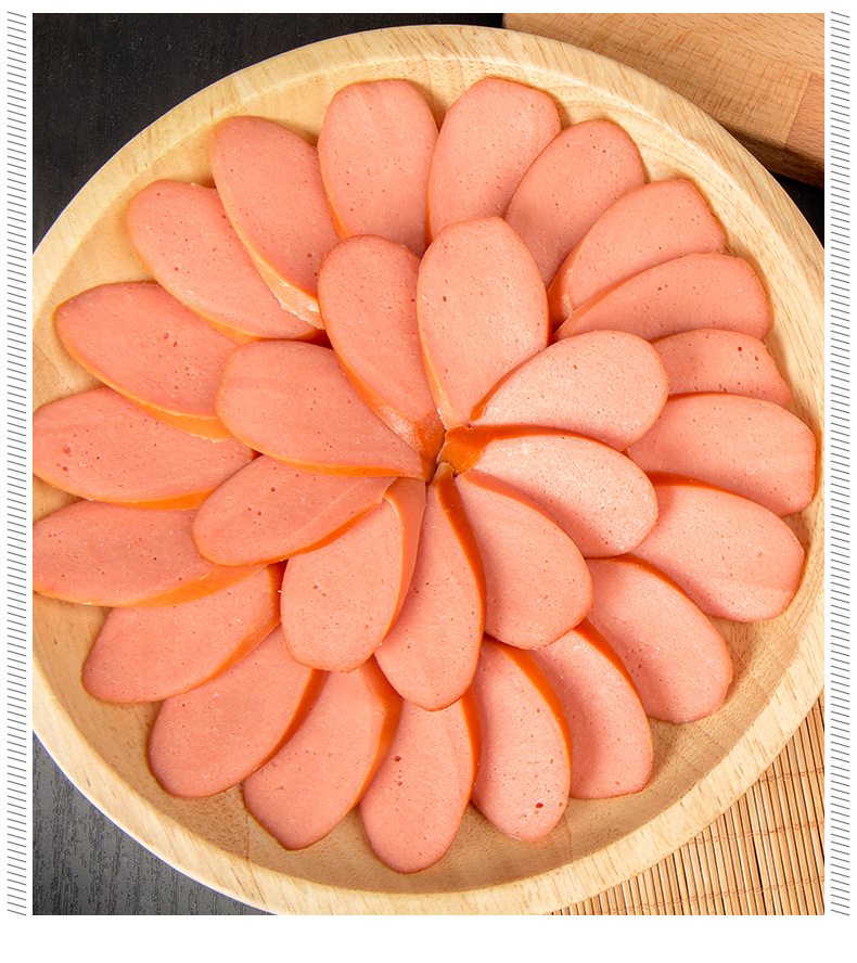 特制六号肠/精制乡巴佬肠500g东北特产香肠即食热狗肠特制脆皮肠