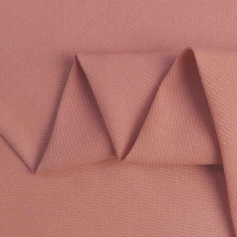 柔软弹力花瑶皱厂家现货100d平纹雪纺布休闲服时装面料弹力花瑶皱