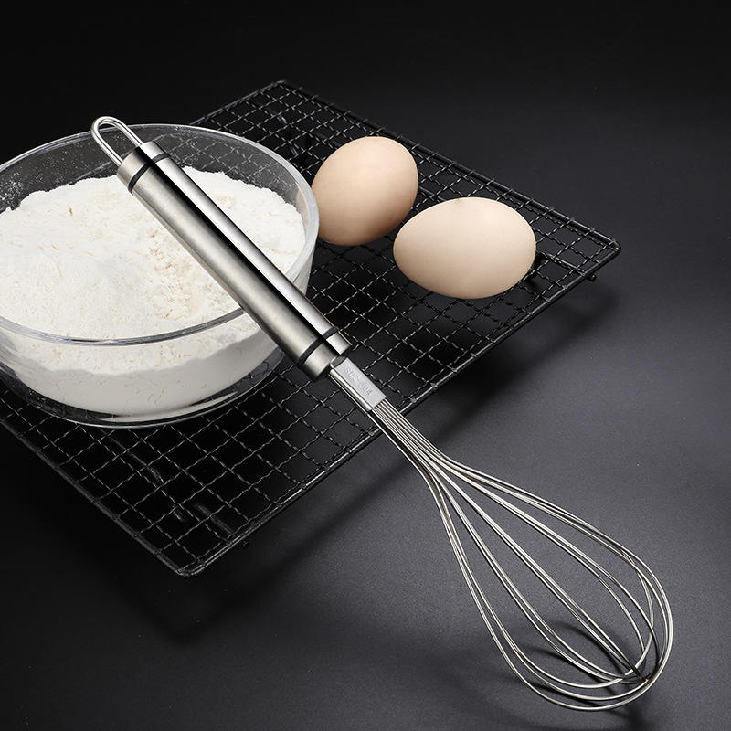 荣展304不锈钢打蛋器 厨房小工具鸡蛋手动搅拌器 奶油搅拌和面器