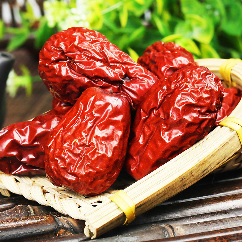 9 新疆和田粥枣】新疆和田大枣红枣批发枣子大红枣5斤