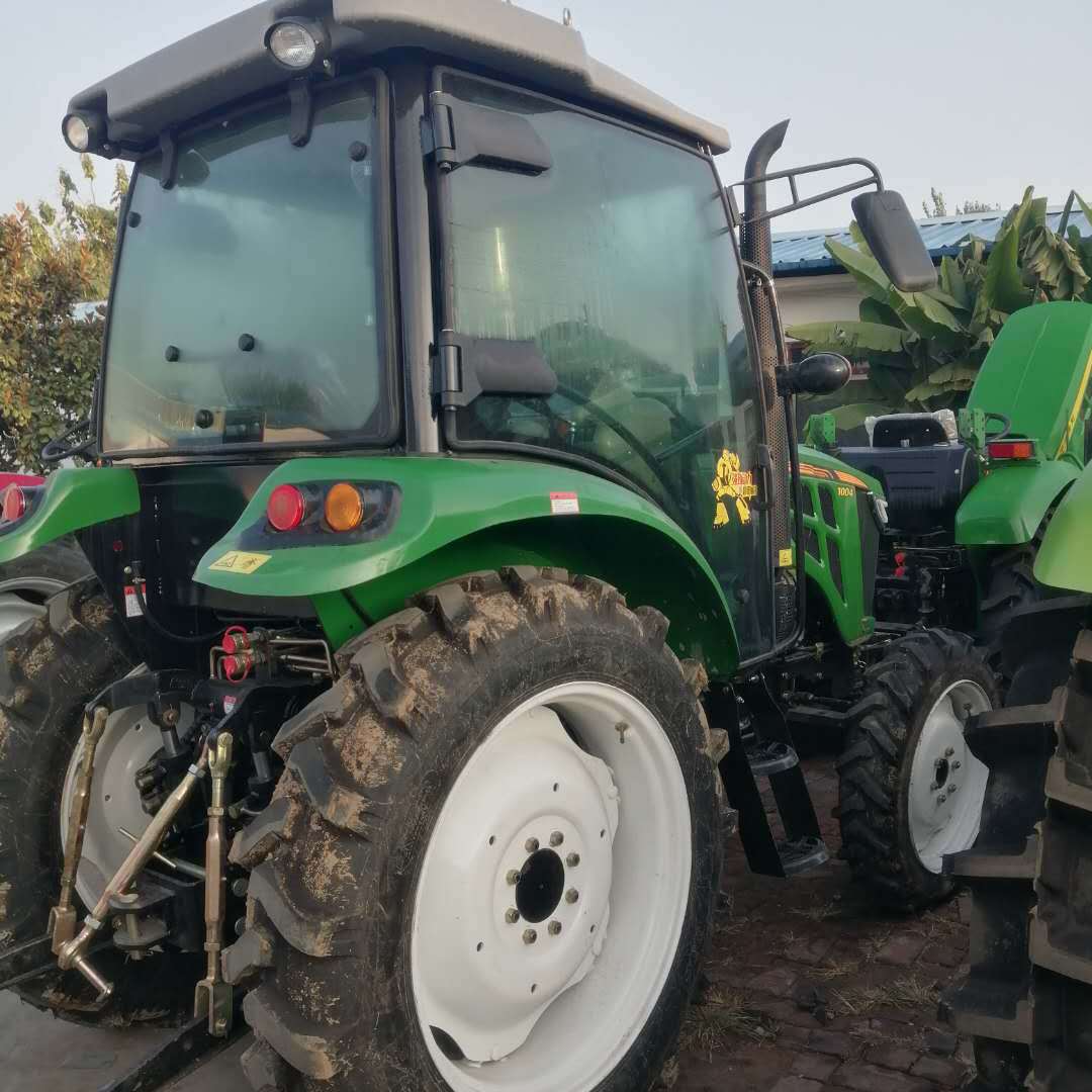 萨丁1004拖拉机高压共轨四驱耕田犁地机平地踏板100马力拖拉机