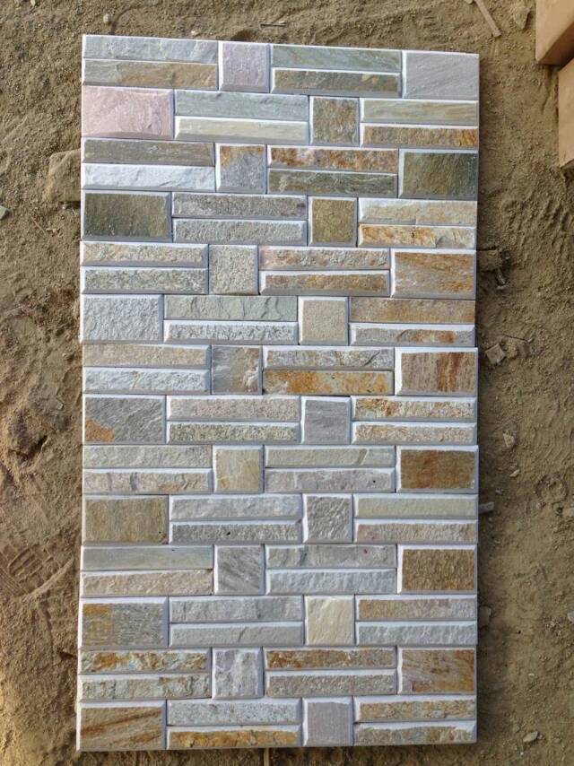电视背景墙文化石石皮干挂汀步文化石轻质文化石小条砖别墅文化石