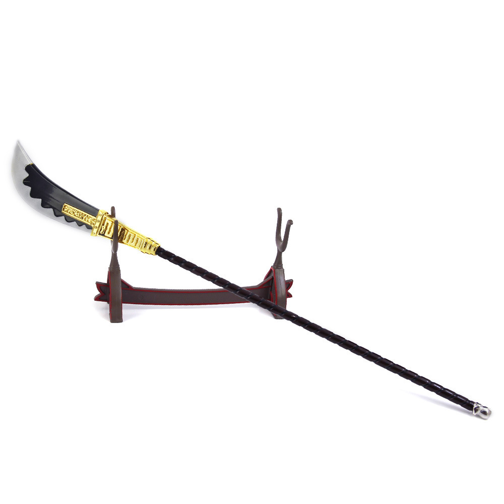 正版授权 海贼王 航海王 爱德华纽哥特 索隆秋水刀模型合金兵器