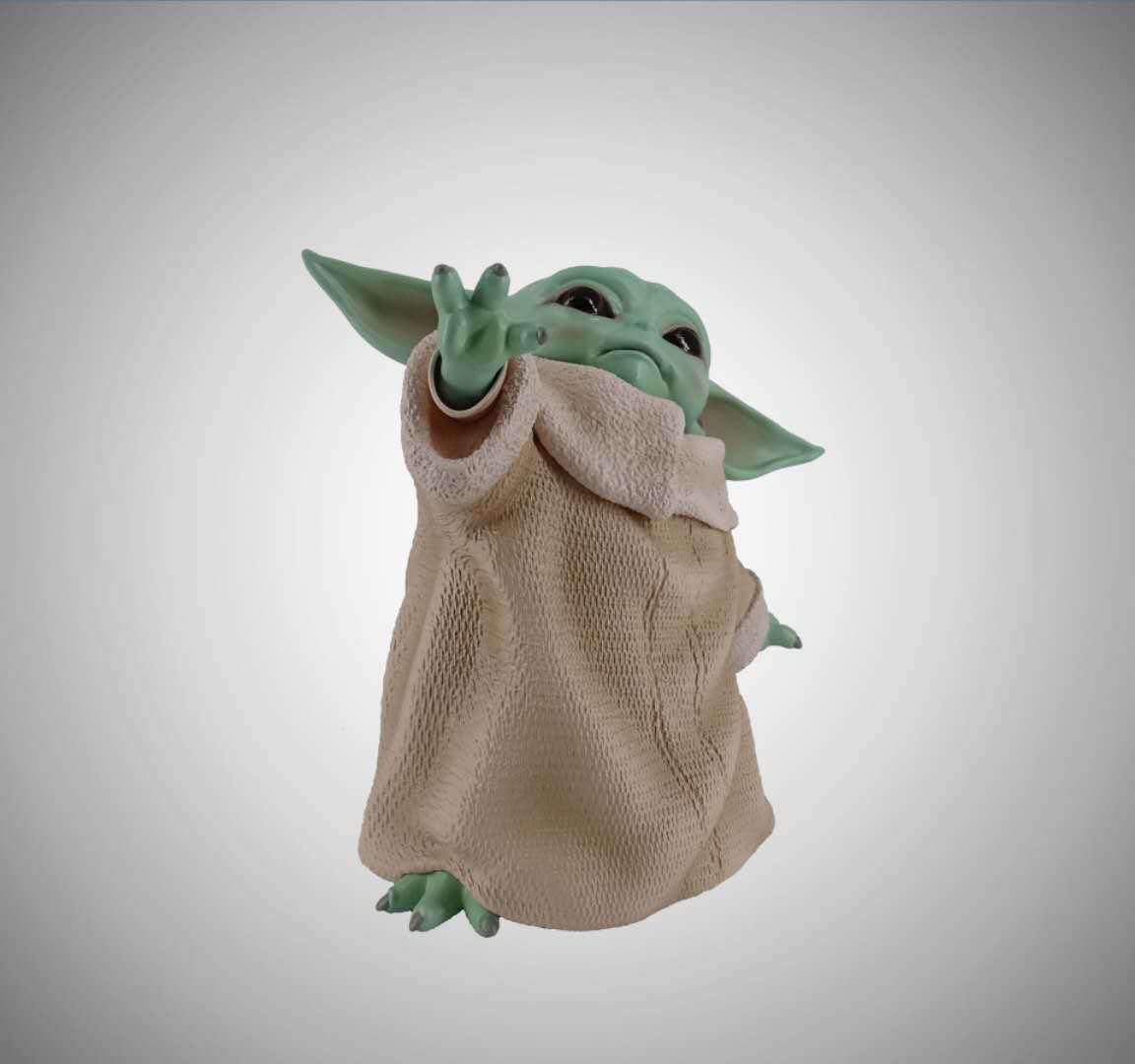 babyyoda尤达宝宝手办星球大战美剧曼达洛人婴儿尤达静态手办送3m