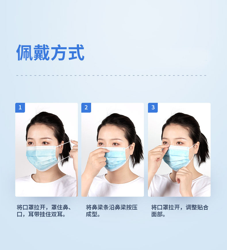 驼人三瑞一次性使用医用外科口罩十只装现货厂家直发