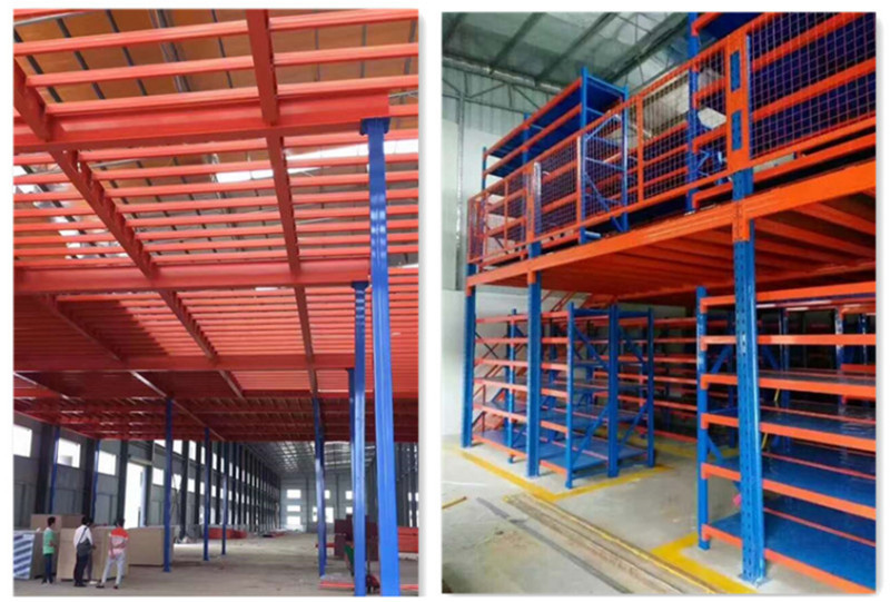 定制搭建仓库二层隔层大型工业厂房仓储可拆卸重型阁楼平台式货架