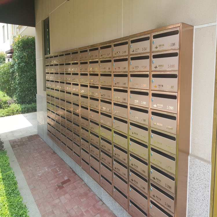 新飞亚信报箱信奶箱牛奶箱不锈钢奶箱邮政局邮箱别墅信箱小区信箱