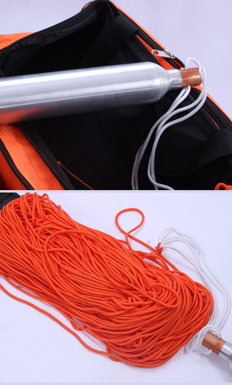 韩式救生抛投器 远程抛射救生绳救生锚钩 气动抛绳器韩式射绳枪