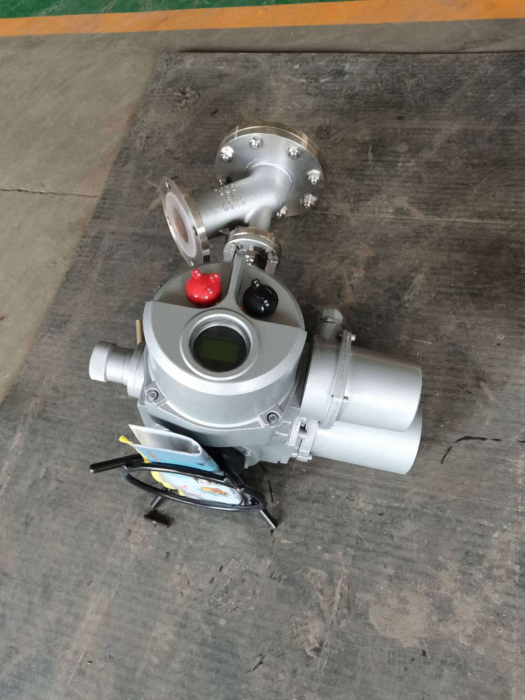 电动衬氟放料阀 调节型电动上展式放料阀 不锈钢下展式电动放料阀