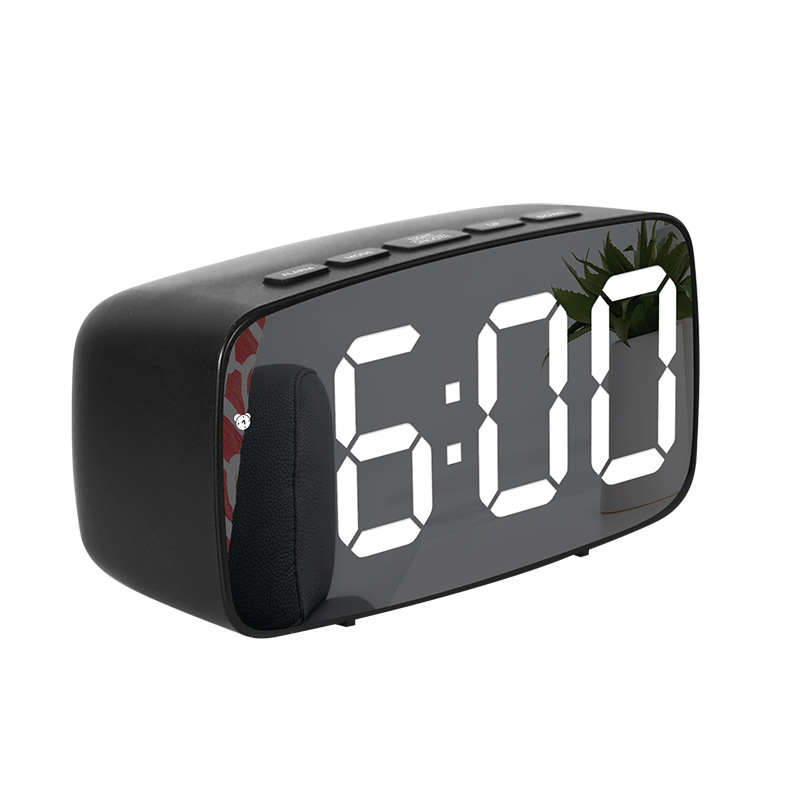 Factory Direct Sales LED Electronic Alarm Clock Simple Style Clock Battery Plug-in Dual-Use Clock Yida Time 0712