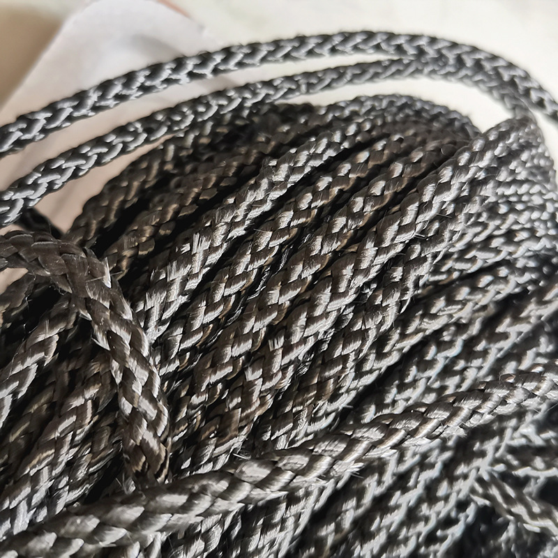 碳纤维编织绳/日本高强度耐温耐酸碱/碳纤维石墨绳真空炉用