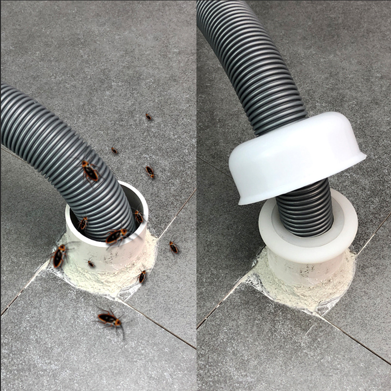 下水道防臭盖下水管防臭密封圈地漏防臭器厨房卫生间洗衣机硅胶芯