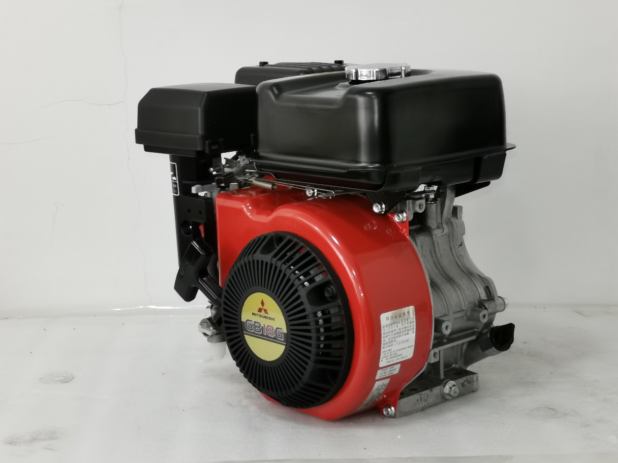日本三菱gb18g单缸风冷汽油发动机 打药水泵工程机械通用6马力168