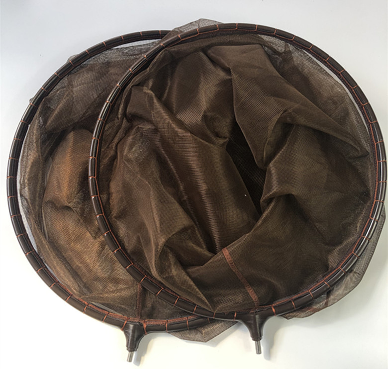 钓鱼抄网头大物聚酯渔网兜超操网捞鱼网巨物加深抄网网兜抄网网头