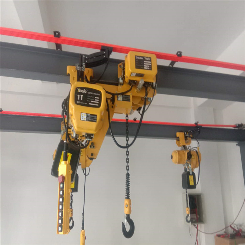 大量供应环链式电动葫芦移动式固定式kbk电动环链葫芦起重机