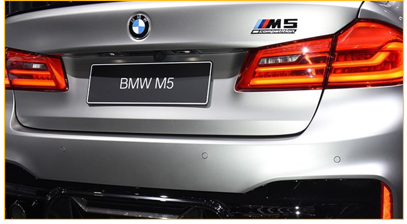 适用于宝马m5雷霆版competition车标改装m2m3m6x3x5x6m车贴后尾标