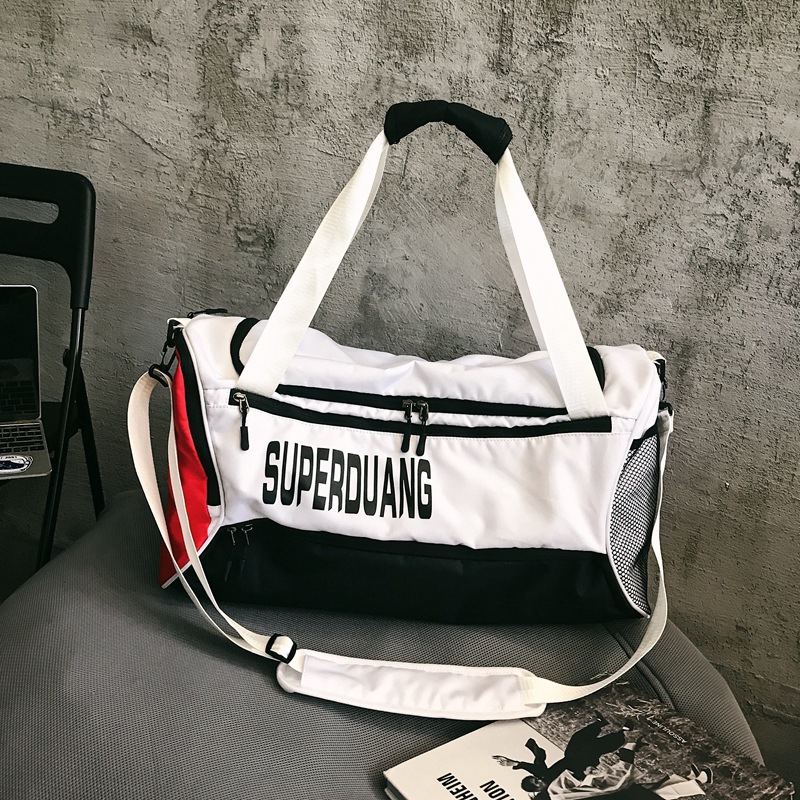 New Crossbody Bag Men Fashion Brands Gym Bag Student Fashion Trendy Korean Style Japanese Style Casual Travel Bag