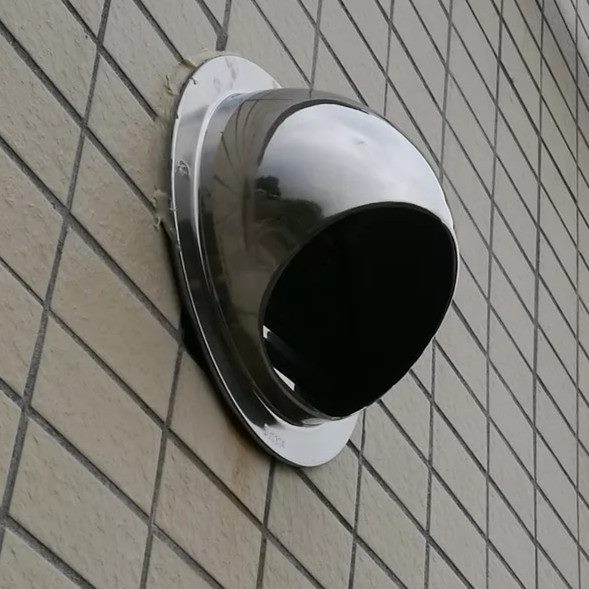 壁挂炉排气管装饰盖伸缩抽油烟机管道排烟管硬 集成灶 外墙出风
