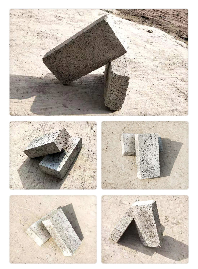 厂家供应灰色实心85砖95砖水泥砌墙砖建筑水泥砌块水泥砌块砖