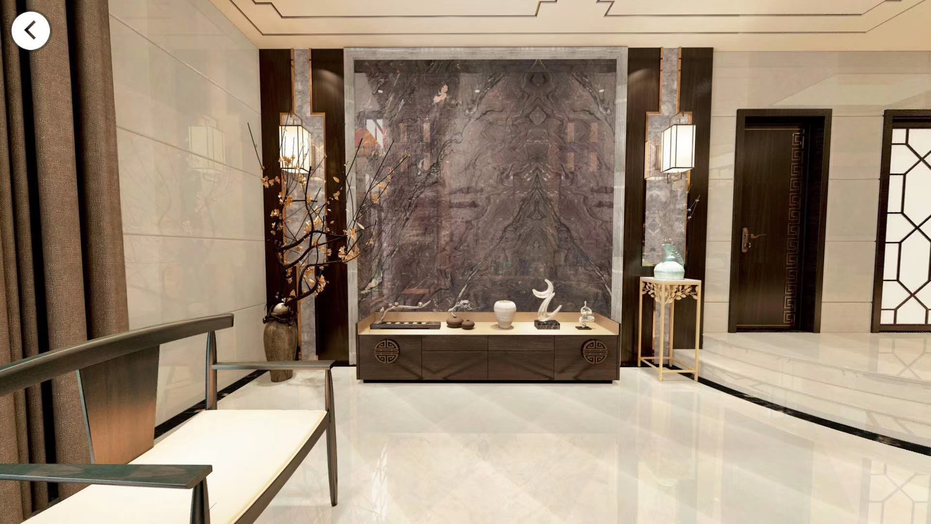 天然大理石板材法国紫彩大理石台面地板别墅工程精装墙身加工定制