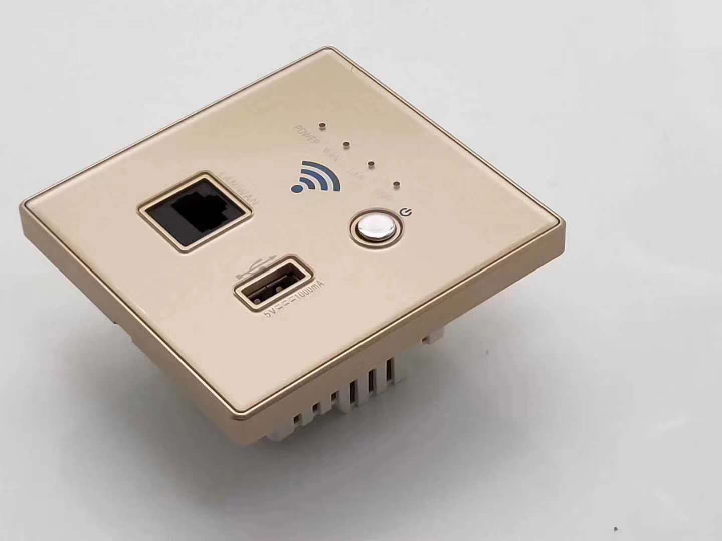 加强款墙壁智能增强wifi路由器 千兆无线墙壁路由器入墙式无线ap