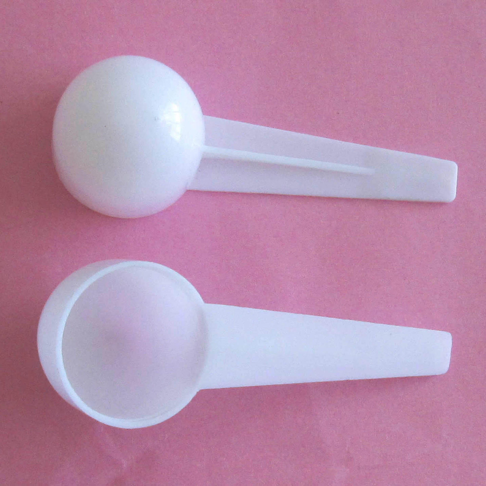 厂家供应塑料9ml小塑料5g调羹粉剂勺咖啡定量勺勺5克奶粉勺