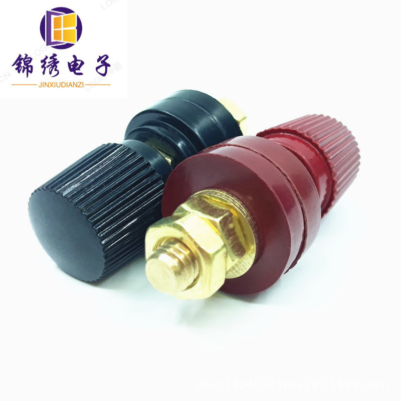 直销优质铜杆333接线柱 m6大电流逆变机超声波电焊机6mm接线柱