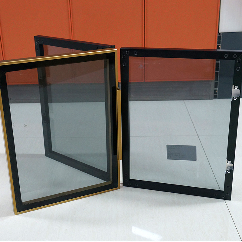 20 Minimalist Frame Glass Door Minimalist Aluminum Alloy Closet Door 20 Narrow Frame Glass Wine Cabinet Door Profile Wholesale Manufacturer