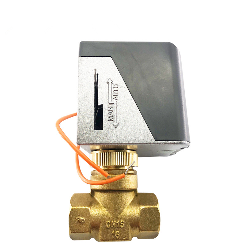 厂家直供埃美柯电动二通阀706空调风机盘管两通阀电磁阀6分dn20