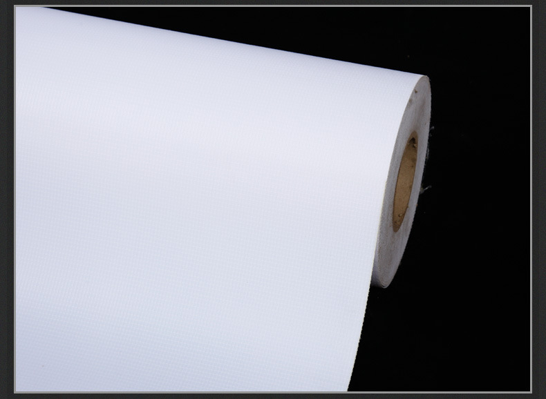 大型户外室内广告喷绘布550型加厚防潮灯布舞台白色灯箱布防水布