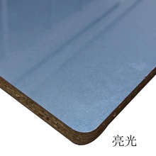 厂家直销  临沂板材 黑色三聚氰胺免漆板 麻面 浮雕 柔光 密度板