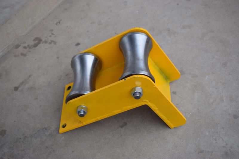 电缆放线滑轮尼龙铁架滑轮 放线施工滑轮 重型合金钢轮钢井口滑轮