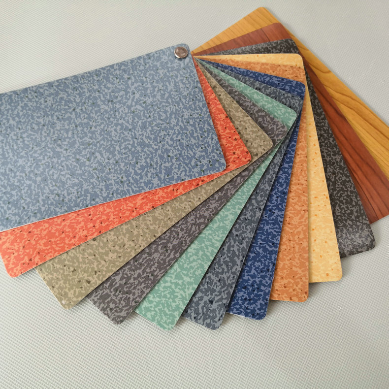 医院学校工厂商用塑料地胶板防水耐磨虹耐pvc卷材地板1.6t批发