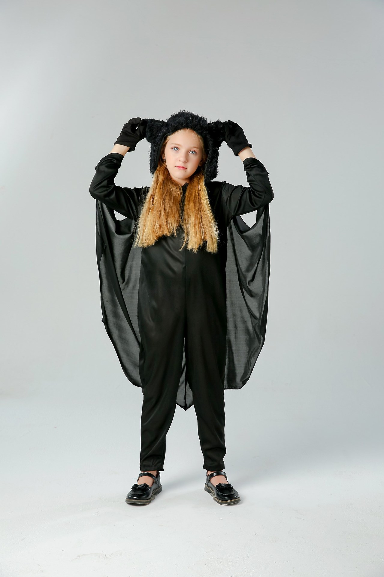 角色扮演厂家万圣节cosplay亲子装儿童蝙蝠装舞台服表演服装服装