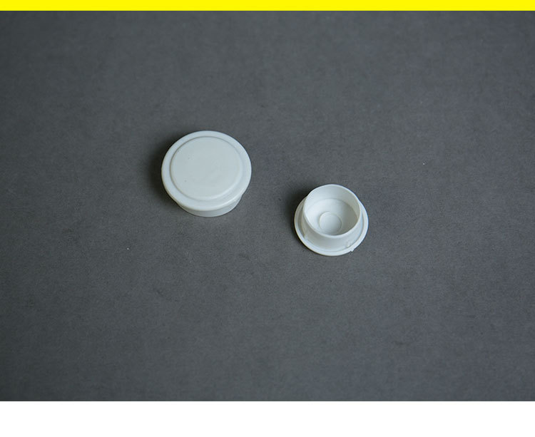 pvc线管堵头 圆型塑料封头防尘塞 给水管帽管堵pvc封头 厂家直批