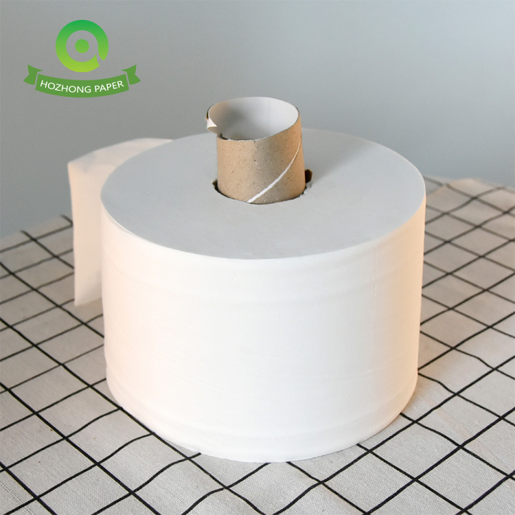 Center Pumping Factory Wholesale 800G Center Pumping Toilet Paper Business Big Roll Paper Shopping Mall Hotel Sampling Paper Towels
