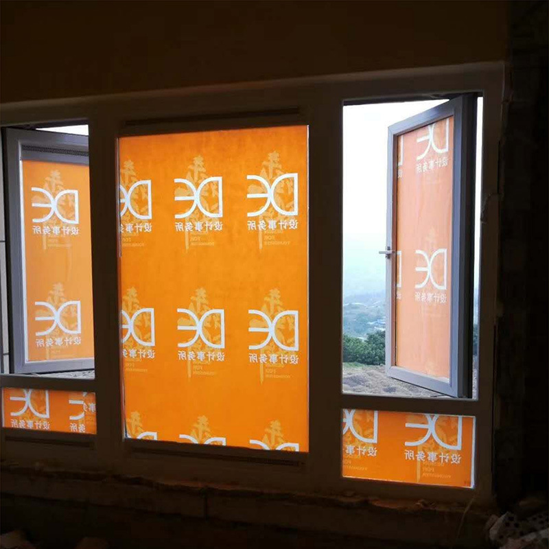 装饰装修无纺布窗户玻璃 pe透明保护窗膜广告窗贴家具防尘一次性