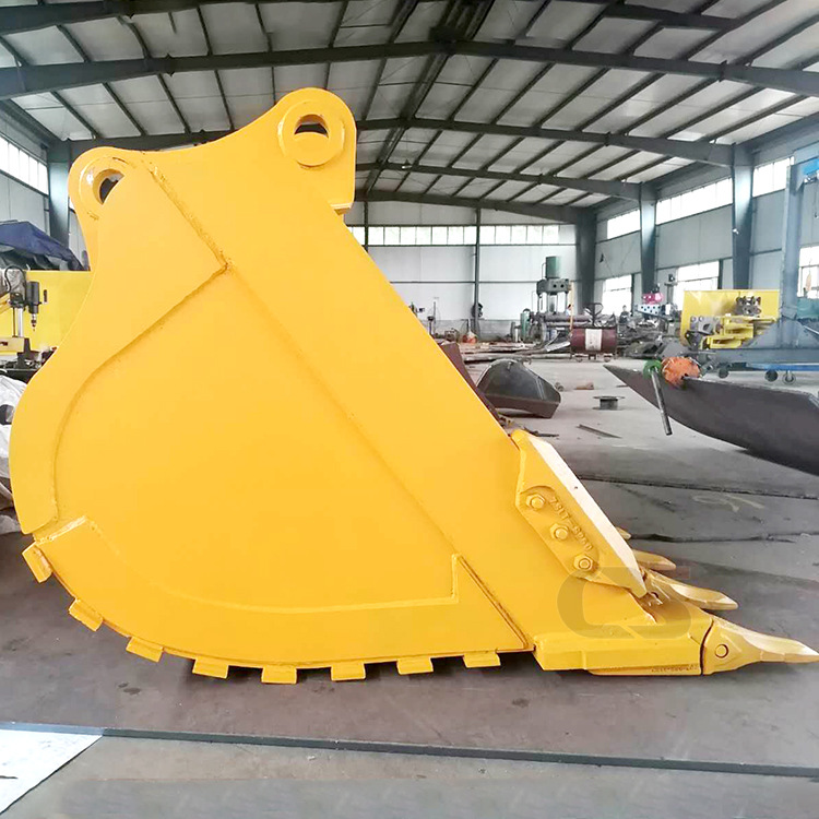 sh460岩石斗土方斗 挖机耐磨挖斗1.8方铲斗 定做锰钢矿山用铲斗