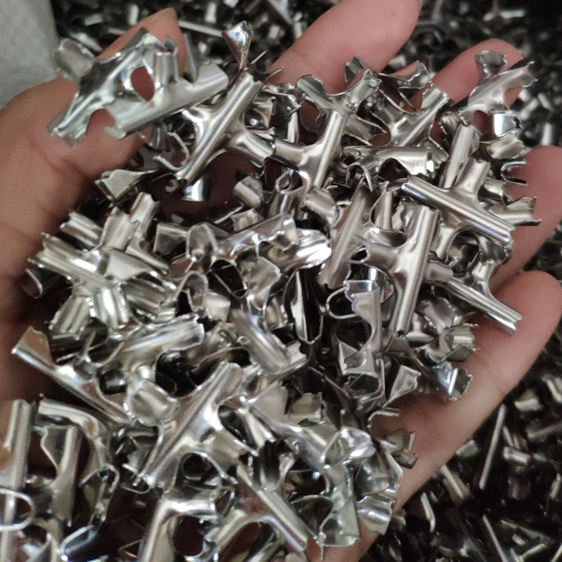 钢丝绳 塑钢线 十字夹子隐形防盗网 防护网 不锈钢十字扣卡配件