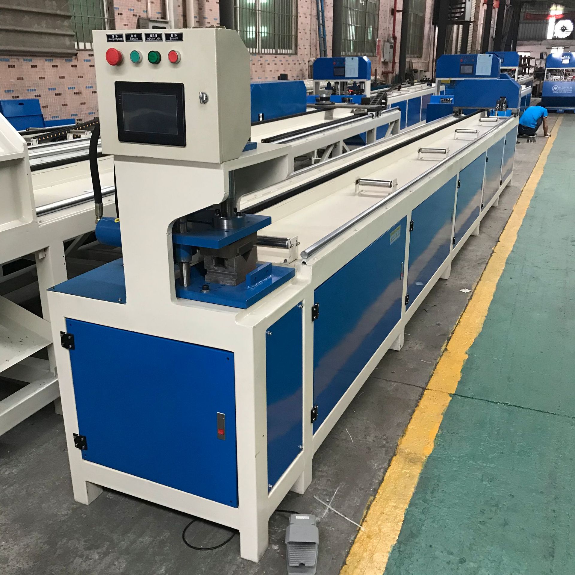 佛山厂家直供管材一次成型全自动数控折角机