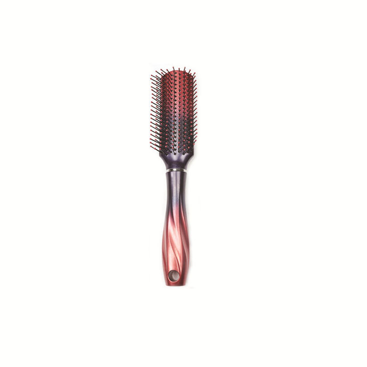 Cylinder Curly Hair Rolling Comb Professional Modeling Nylon Hair Curling Comb Heat Conduction Air Aluminum Tube Ceramic Rolling Comb Hairdressing Comb