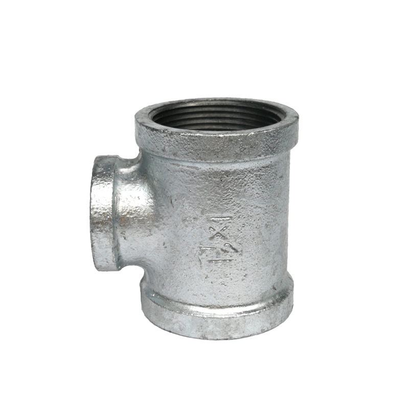 热镀锌异径三通玛钢中小三通丝接内螺纹三通管道连接件三通中间小